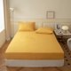 thumbnail image 1 of Sábana ajustable Wadada, de punto elástico con bolsillo profundo, tamaño queen, microtejido elástico en 4 direcciones, compatible con colchones de hasta 190 cm (sin sábana plana), antiarrugas, suave,, 1 of 7