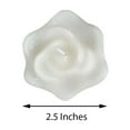 thumbnail image 3 of Efavormart Set of 20 White Unscented Floating Rose Candle for Wedding Party Birthday Centerpieces Home Decorations Supplies, 3 of 5