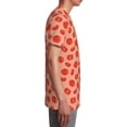 thumbnail image 3 of Honeii Tomato Print Youth Short Sleeve T-Shirt,Boys Athletic Shirt,Quick Dry Short Sleeve Performance Moisture Wicking T Shirt, 3 of 6