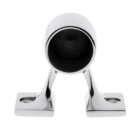 Heavy Duty 316 Stainle steel material hand Rail Fitting 1inch 25mm OD Tube 90 Degree End Stanchion Hardware for Marine Boat Yacht