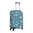 thumbnail image 3 of Xecao Poodle Dog print Elastic Luggage Cover, with double-sided print , is perfect for travel, business, and daily use, 3 of 9