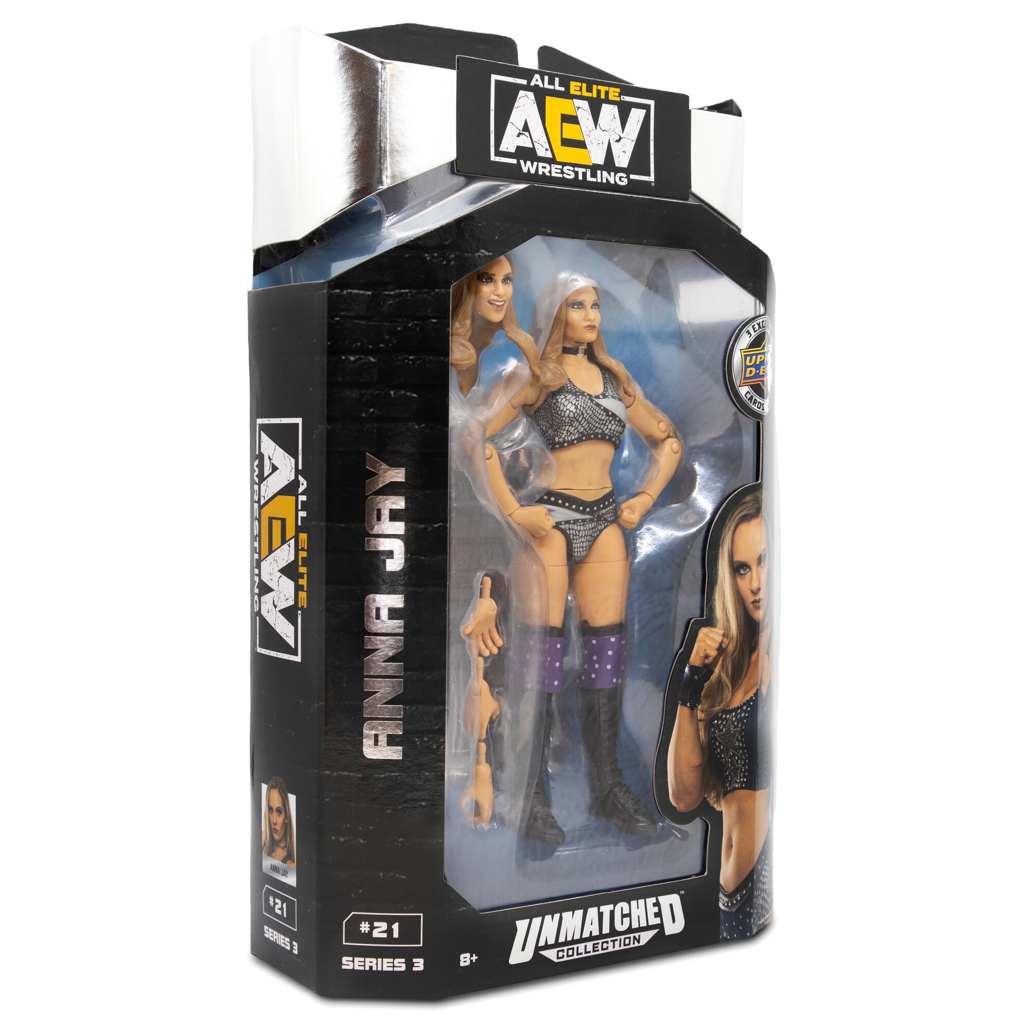 2021 AEW Unmatched Collection Anna Jay popular 1 of 5000 Chase Edition Brand New Rare