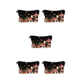 thumbnail image 1 of pitrice Cool Makeup Pouch - Dust-proof And Durable For Travel And Everyday No Loose Thread Cosmetic Bag 5Set, 1 of 6