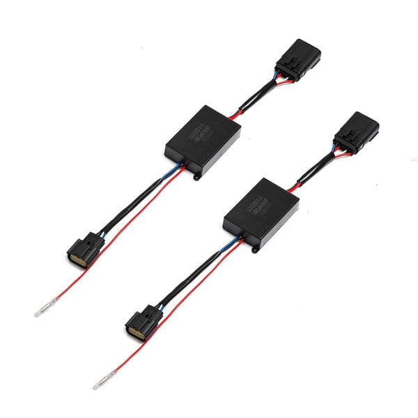 AlphaRex Faisceau de Câblage de Phare USA Conversion 810026 pour Utilisation avec Phares à Réflecteur LED d'Usine; pour Utilisation avec Ampoules LED