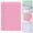 Pink, variant on HmNPlay College Ruled Filler Paper Loose Leaf Binder Refill 3 Hole Punched Lined Writing Stationery Aesthetic Colored Paper for Office Note Taking Journaling