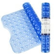 thumbnail image 4 of Cameo Non-Slip Bathtub mat, 40" x 16" Shower Mat with Suction Cups and Water Drain Holes, BPA, LaTeX, Phthalate Free, 4 of 6
