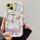 thumbnail image 3 of Sanrio Kuromi Hello Kitty Pochacco Soft Case For Samsung Galaxy S23 S22 Ultra S21 S20 FE A14 A24 A25 A23 A33 A53 A34 A54 Cover, 3 of 5