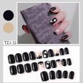 thumbnail image 1 of Juego de pegatinas para uñas HUOGUO Coffin Fake Nails con pegatinas y lima, 1 of 2