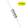 thumbnail image 1 of Uxcell 10Pcs 5W 5 Vatios Resistor de Película de Óxido Metálico 2.7 Ohm ±5% Tolerancia, 1 of 7