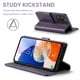 thumbnail image 4 of Funda tipo cartera FLIPALM compatible con iPhone 16 Pro Max, color morado, 4 of 6