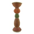 thumbnail image 3 of Candelabro de Pilar Candelabro Diseño Elegante Efecto de Cuerda de Imitación Candelabro Candelero para Mesa de Cena Fiesta Centro de Mesa de Boda 31cm Macarena Candelabro de pilar, 3 of 8