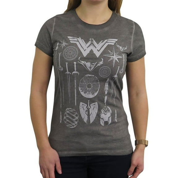 Wonder Woman Armory High Low Women's T-Shirt-Small