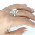 thumbnail image 4 of 925 Sterling Silver Ring Natural Dendrite Opal Handmade Jewelry, 4 of 10