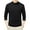 Black Coat For Man, variant on Casual Fashion Men's Solid Color Round Neck Pullover Long Sleeved Loose Base Shirt Round-Neck Sweater Gray M