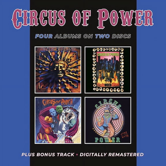 Circus of Power - Circus Of Power / Vices / Magic & Madness / Live At The Ritz - Music & Performance - CD