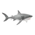 thumbnail image 1 of 2021 New Big Sea Life Soft Great White Shark Model Action Figures Ocean, 1 of 6