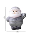 thumbnail image 3 of Fiudx Estatua de Papá Noel para Escritorio, Minifiguras Navideñas de Papá Noel, Decoración Navideña de Estilo Mixto, Decoración para Fiestas, Mejora El Estado de Ánimo Festivo, Tamaño 3 X 3 X 3 Cm, R, 3 of 6