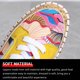 thumbnail image 4 of Zapatillas informales con cordones y cremallera con plataforma estampada colorida Wmkox8yii  ahfdhkah519, 4 of 4