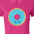 thumbnail image 4 of Inktastic Blue Donut Women's T-Shirt, 4 of 5