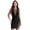 Black, variant on BEAUKEY Women Sexy Short Sleeveless Bandage Dress V-Neck Diamond Splicing Female Bodycon