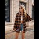 thumbnail image 3 of Camisas de Franela con Sobrecamisa A Cuadros Amarilla L, 3 of 8