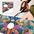 thumbnail image 6 of Yayeee Faucet Mat for Kitchen Sink 30" Diatomite Long Splash Guard Pad, Art Plants, 6 of 7