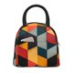 thumbnail image 1 of Easygdp Geometric Cube Pattern Art Bolsa de Almuerzo Insulada Grande, Forro de Aluminio, Diseño Espacioso, a Prueba de Fugas, Ideal para Trabajo, Picnics, Viajes y Actividades al Aire Libre, 1 of 6