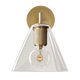 thumbnail image 2 of Aplique de pared dorado, accesorios de iluminación de pared modernos de mediados de siglo, pared interior de vidrio A Yuyangstore Lámpara de pared junto a la cama, 2 of 8