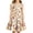 Pink, variant on Grblisyd Dresses for Girls Bow-Tie Straps Square Neck Party A‑Line Dress Cute Floral Printed Sleeveless Beach Sundress
