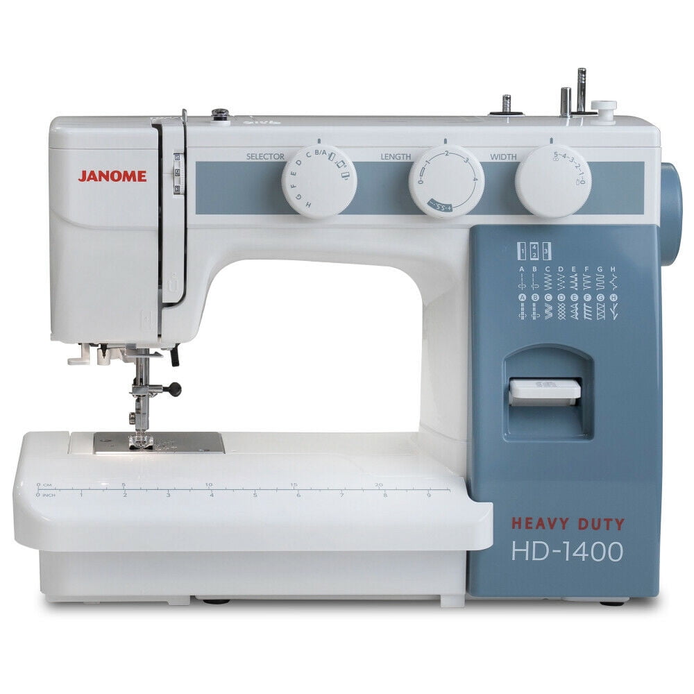 Janome HD2200 Heavy Duty Sewing Machine with 24 Stitches, Built-In