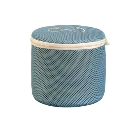 

Dasbsug Zipper Mesh Embroidery Folden Washing Bag Washing Machine Bra Pock Storage Organization for Home Office Traveling