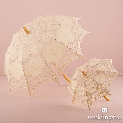 Banquet Lace Umbrella Umbrella Umbrella Overstep Ivory Sunscreen Parasol Cotton Lace Craft Xi Palace Ms