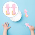 thumbnail image 3 of EeaseCA 1 Set Baby Silicone Cutlery Cartoon Training Tableware Silicone Spoons and Forks, 3 of 8