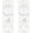 Shape07, variant on 8 Sheets Shark Car Sticker Self Adhesive Car Stickers Waterproof Vinyl Window Decal Vinyl Automotive Exterior Decoration Decals White