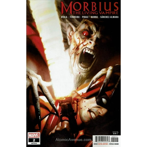 Morbius: The Living Vampire (3rd Series) #2 VF ; Marvel Comic Book