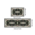 thumbnail image 4 of 2PC Non Slip Absorbent Bathroom Mat, Large Absorbent Kitchen Rug Set, Anti Fatigue Bathroom Mats with Stain Resistant Design, Durable Floor Mats for Sink and Stove Areas, Machine Washable Multicolor, 4 of 5