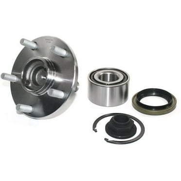 Front Wheel Hub and Bearing Repair Kit - with Retaining Ring, Axle Nut, and Seal - Compatible with 1992 - 2000 SC300 1993 1994 1995 1996 1997 1998 1999
