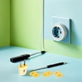 thumbnail image 4 of Hytrove 100Ud Adhesiva Para Fijar Enchufes De Pared Uso Doméstico Color Amarillo, 4 of 6