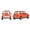 Orange, variant on M Buder 1/32 Scale Red Pull Back Car Simulated Cute Alloy Vehicle Model Toy with Open Doors for Car Model Collection Decoration Ornaments 4.3 inches / 11 cm