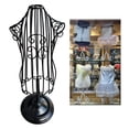 thumbnail image 3 of Soporte De Exhibición De Ropa De Perro De Metal Perchas De Soporte Vestido De Mascota Modelo Tienda Negro+Soporte De Exhibición De Ropa De Perro De Metal Perchas De Soporte Vestido De Mascota Sunnimix none, 3 of 8