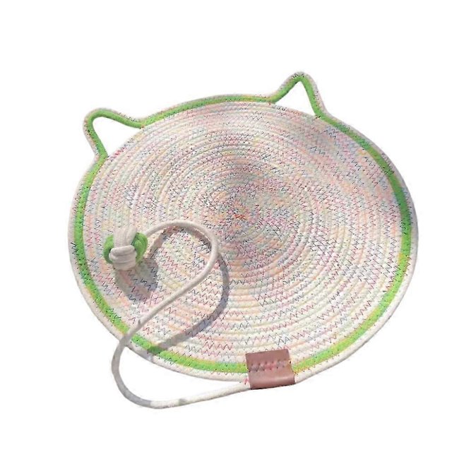 Alfombrilla para gatos 3 en 1 shaofei almohadilla para rascar multifuncional 50 cm color degradado con pelota de juguete