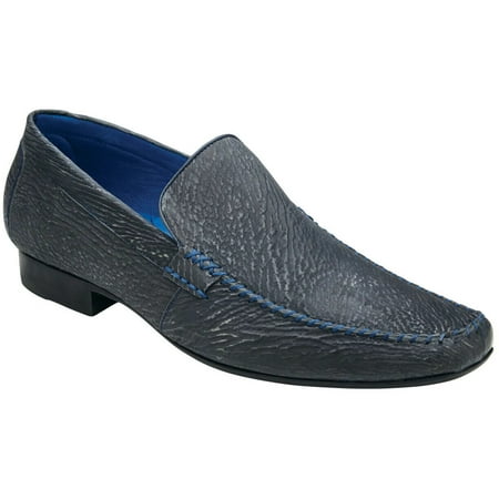 

Belvedere Men s Matteo Genuine Shark Loafer Comfortable Blue Steel 1027