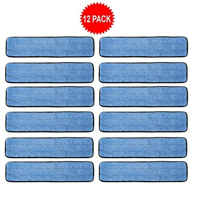 Tampons de Recharge en Microfibre 18 Pouces pour Cadres de Vadrouille Plate