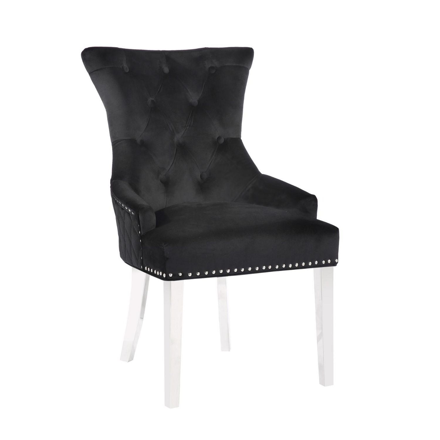 Plata Import Champagne Chair in Black