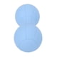 thumbnail image 1 of Bola de masaje de doble lacrosse, bola de masaje de maní azul Masaje de pies de silicona Bola de maní Rodillo de bola de masaje de maní Integración perfecta, 1 of 12