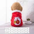 thumbnail image 3 of Ropa de invierno para perros de cuatro patas, ropa para mascotas, ropa de transformación, forro polar coral, ropa de otoño e invierno con diseño de dinosaurio para gatos, suministros para mascotas, 3 of 5