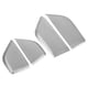 thumbnail image 3 of 4 Uds. Embellecedor de cubierta de marco de red de altavoz de puerta de aleación de aluminio para Maserati Levante 2017-2018 Jadeshay A, 3 of 8