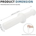 thumbnail image 2 of Universal Meat Grinder Pusher Stomper for Kitchenaid Lem Meat Food Grinder Parts, Meat Grinder Attachments Replacement for Lem Meat Grinders Pusher Tool, 9.8 Inch HDPE Food Grade Material, 1 Pcs, 2 of 6