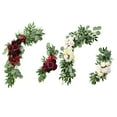 thumbnail image 1 of 4 Piezas Flores Botín Hojas Falsas, Arreglo Floral de Seda Mesa Colgante de Pared Guirnalda Corona Boda Fiesta Decora, 1 of 8