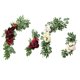 thumbnail image 1 of 4 Pieces Rustic Wedding Arch Flowers Swag Floral Arrangement Wall Hanging Party Decorative, 1 of 8